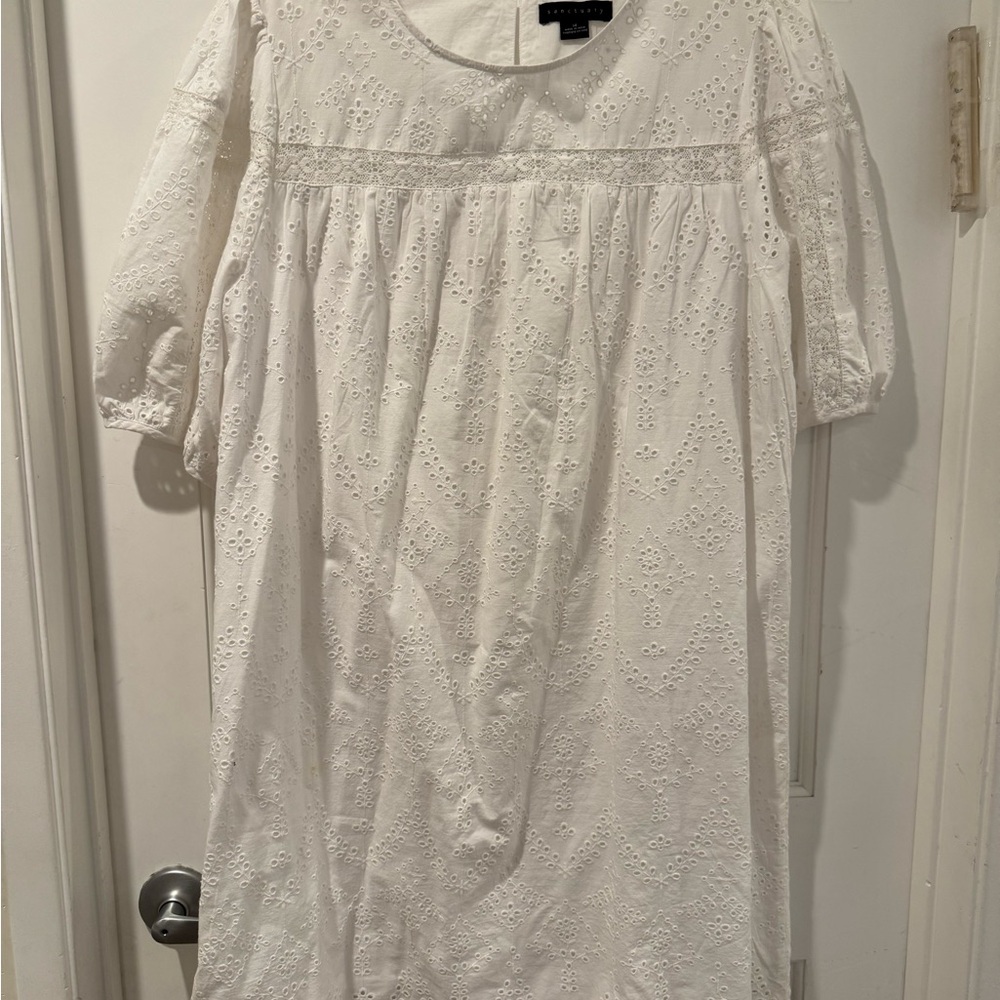 White Eyelet Dress by Sanctuary
